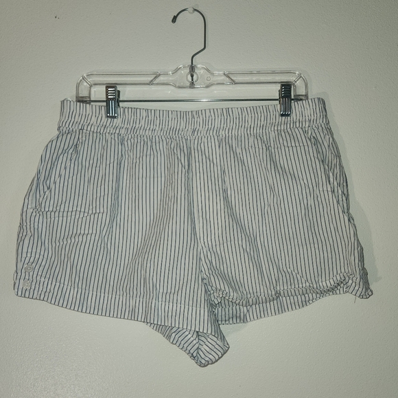 Women's Zara Boxer Shorts Pin Striped Size L - Picture 6 of 6